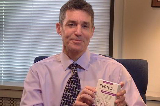 dr katz helps formulate the new peptiva probiotics