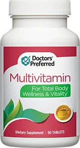 Bottle of Multivitamin